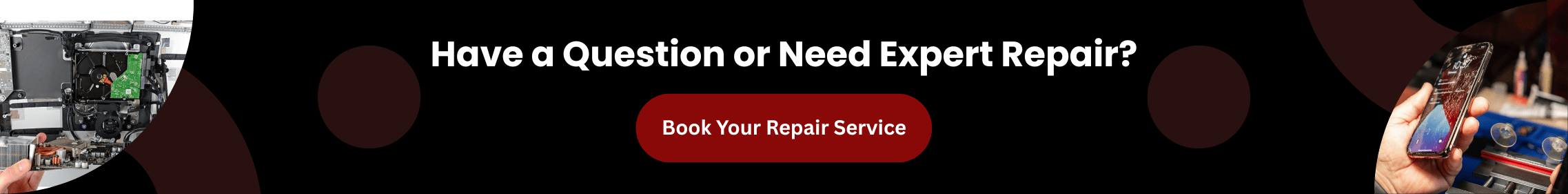 Get in touch with We Repair